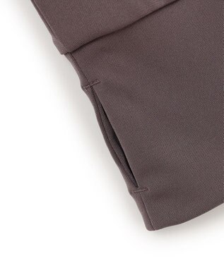 UNFILO 【ZIP!放映】 ラッシュガード ペプラムフーディ チャコール