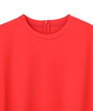 UNFILO L 【一部店舗限定カラー】BEAUTY FORM-T コクーンTシャツ レッド