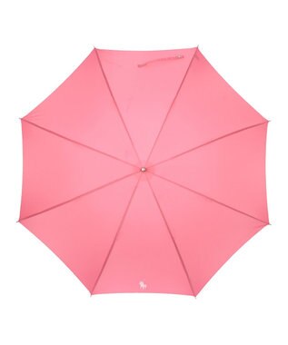 MOONBAT POLO RALPH LAUREN(ポロ ラルフローレン) 長傘 ワンポイントロゴ／日本製 ジャンプ傘 ピンク