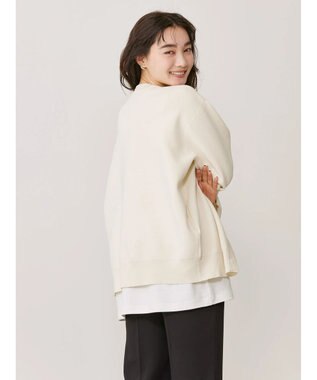AMERICAN HOLIC エコカルットクルーネックカーディガン Off White