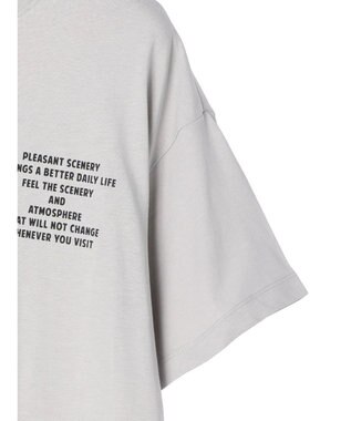 Green Parks バックフォトボックスＴシャツ Off White