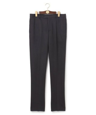 J.PRESS MEN 【ウォッシャブル可】アクティブウールジャージ スラックス ダークブラウン系