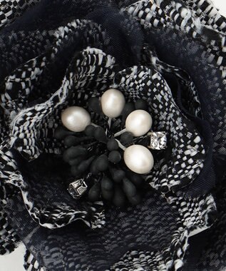 ANY ツイードコサージュ ツイード