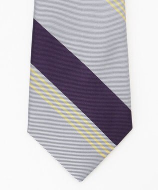 J.PRESS MEN レップレジメンタル ネクタイ グレー系2