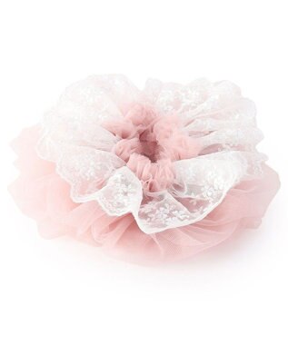 Chacott オーナメントシュシュ ベビーピンク