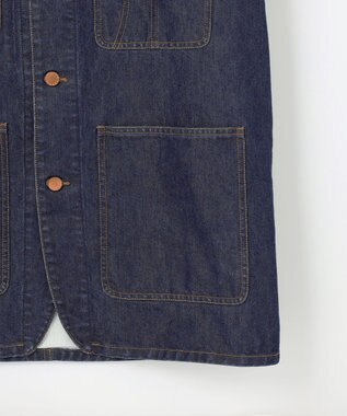 JOSEPH ABBOUD MOUNTAIN 【軽量/テーム・ヤルヴィコラボ】INDIGO×CORDURA デニム ジャケット ネイビー系