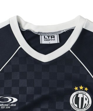 WEGO 【ユニセックス着用ITEM/MLサイズ展開】ラインスリーブゲームT（LS） ネイビー