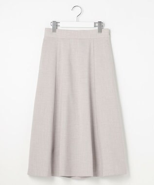 Feroux 【先行予約】パール釦ペプラムジャケット×スカート セットアップ ライトグレー系