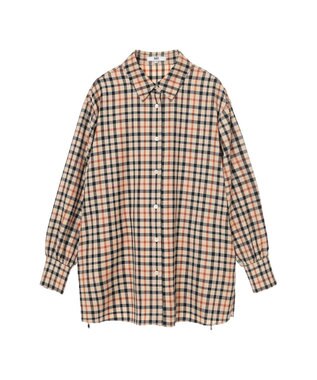 DAKS チェック ドローストリングオーバーシャツ ハウスチェック