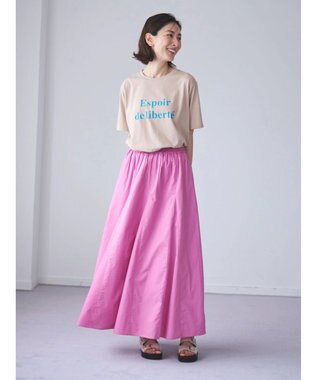 Green Parks フレンチロゴレギュラーＴシャツ Dark Gray