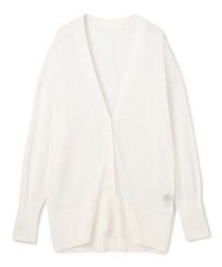 uncrave ラスターシアーニット ロングカーディガン オフ