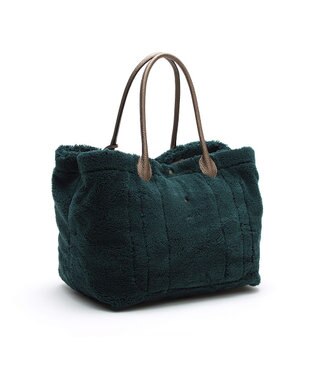 A.D.M.J. 【もこもこ】オスカー/コード刺しゅうキューブトート34cm(Dカン＋) MINELAL WOODS