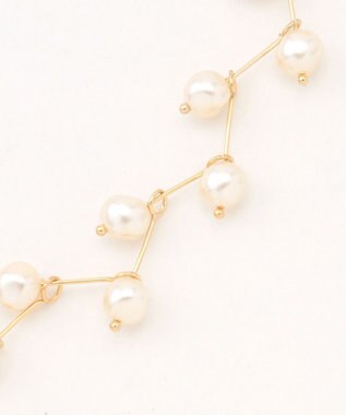 ICB パールショートネックレス ゴールド系