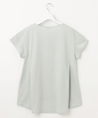 J.PRESS LADIES 【WEB限定・吸水速乾】OUKAプレーティング カットソー ライトグリーン系