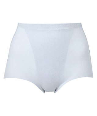 Wing 補整ショーツ ほどよいおなか押さえ まるみのあるヒップライン ここちよいフィット感 【Pパンツ レースシェイプショーツ】 はきこみ丈ふかめ KJ4250 ウイング／ワコール サックス