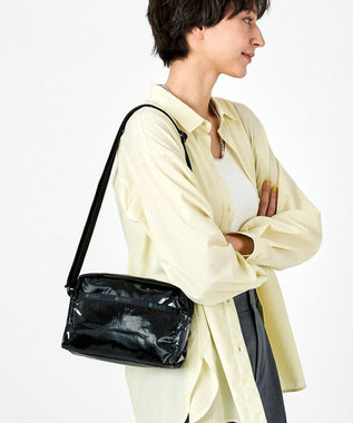 LeSportsac DANIELLA CROSSBODY/ブラックシャイン