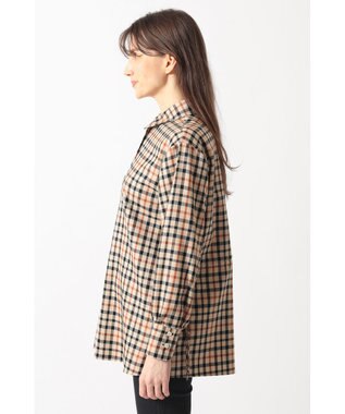DAKS チェック ドローストリングオーバーシャツ ハウスチェック