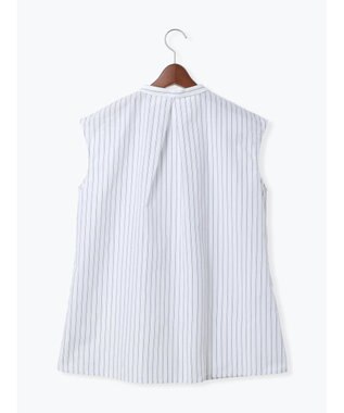 Te chichi リーフレースノースリーブチュニックシャツ オフホワイト