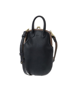 genten ミネルヴァキッコ 口金ショルダーバッグ