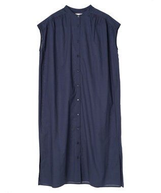 Green Parks ・Ｐｅｔｉｔ　Ｆｌｅｕｒ　カラーシャツワンピース Navy
