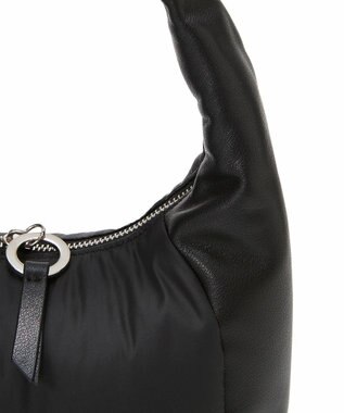 TOPKAPI 【TREASURE TOPKAPI】スムースレザー コンビ 2way ショルダー バッグ ブラック