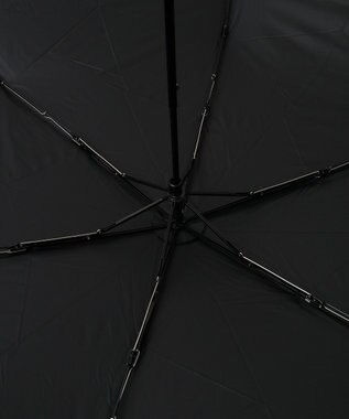 YECCA VECCA 【晴雨兼用】Wpc.遮光フラワードローイングミニ日傘 Black