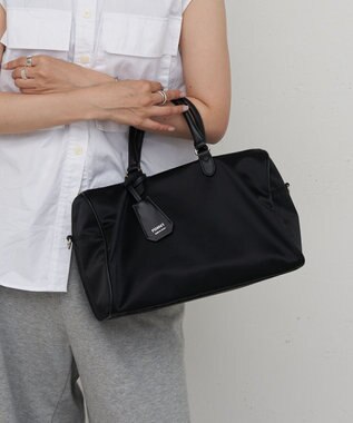 russet 《WEB限定》クラウズナイロン2WAYボストンバッグ(CE-1797-WEB) Black