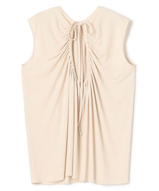 BEIGE， MELLE / ノースリーブトップス Ecru