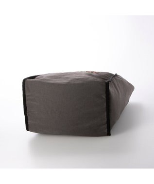 UNBILLION カシュカシュ cachecache / スマイル柄刺繍トートバッグ GY