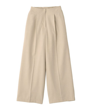 YECCA VECCA タックワイドパンツ