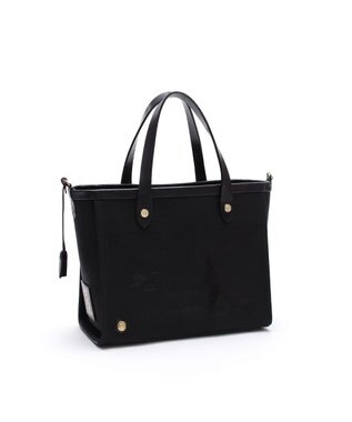 A.D.M.J. 【ファブリック】オフィサー/トート32cm(Dカン＋) BLACK