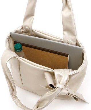 LANVIN en Bleu フリディティ ハンドバッグ（大） シャンパンゴールド