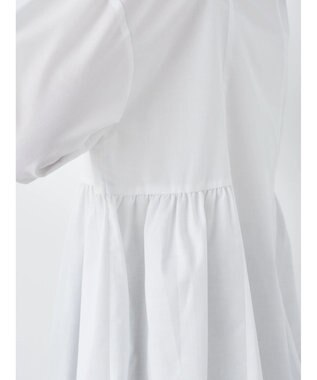 earth music&ecology サイドティアードチュニック Ivory