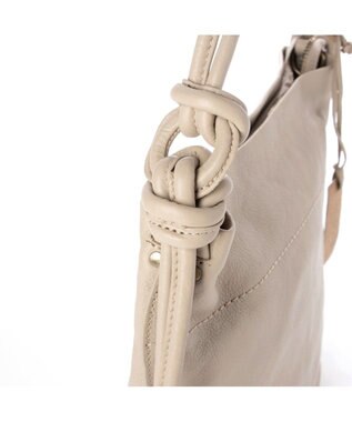 UNBILLION アトランタ ATLANTA / 牛革ロープハンドル2wayショルダーS グレージュ