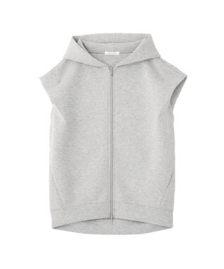 AMERICAN HOLIC ポンチZIPフーディーベスト Ivory