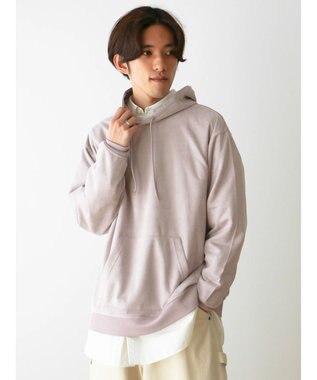 CRAFT STANDARD BOUTIQUE フェイクスエードプルパーカー Lavender