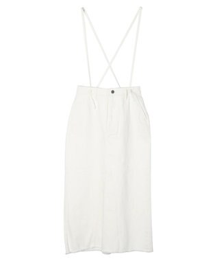 AMERICAN HOLIC サス付きタイトスカート White