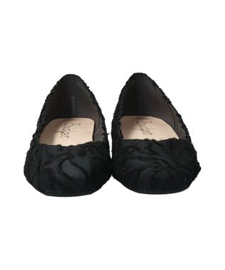 Bridget Birkin 【Bridget Birkin】花柄レースパンプス ブラック雑材