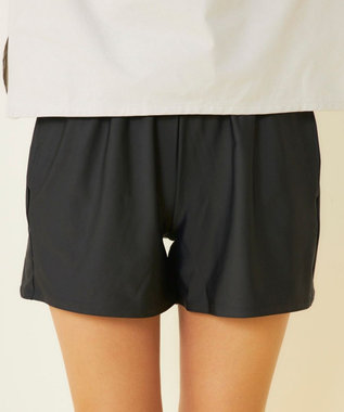 OP／FILA 【ocean pacific】モックネックラッシュガード付き 水着5点セット ベージュ