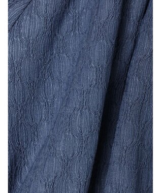 earth music&ecology ジャガードプルオーバー Blue