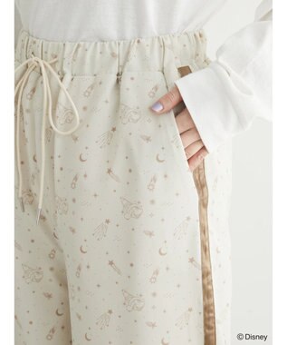 Green Parks ＦＡＮＴＡＳＩＡ／サイドライン柄パンツ Ivory