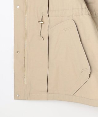 自由区 コットンナイロンタッサー ブルゾン Ⅱ ベージュ