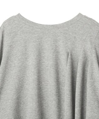 YECCA VECCA アシメバルーンプルオーバー Gray