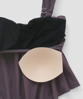 San-ai Resort（三愛水着楽園） ワンピ見えハイウエストビキニ　9M・11L　【San-ai Resort（サンアイリゾート）】 グレー