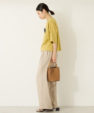 AMERICAN HOLIC アソートサガラ刺繍Tシャツ Mustard