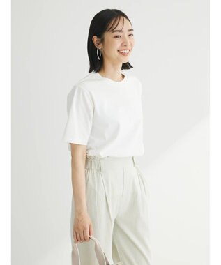 Green Parks 汗染み防止クルーネックＴシャツ Off White