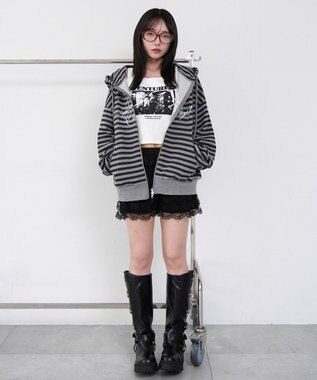 WEGO 【カップ付き】グラフィックカップインタンク 柄2