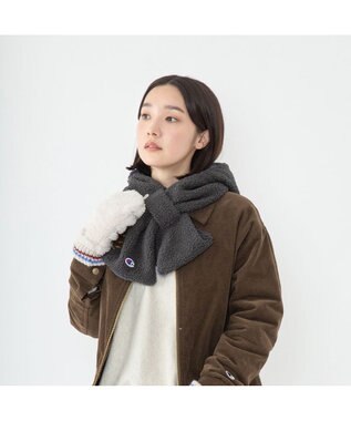 林八百吉商店 Champion　ボアフィンガーレスフードグローブ アイボリー