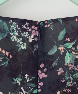 TOCCA 【洗える！】WATERCOLOR HARMONY ドレス ネイビー系