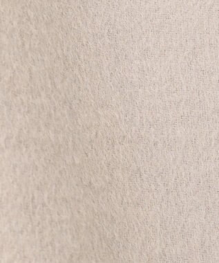 ANY SIS トリミングウールリバー コート アイボリーベージュ